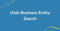 Utah Business Entity Search